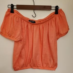 Off-the-Shoulder Crop Top